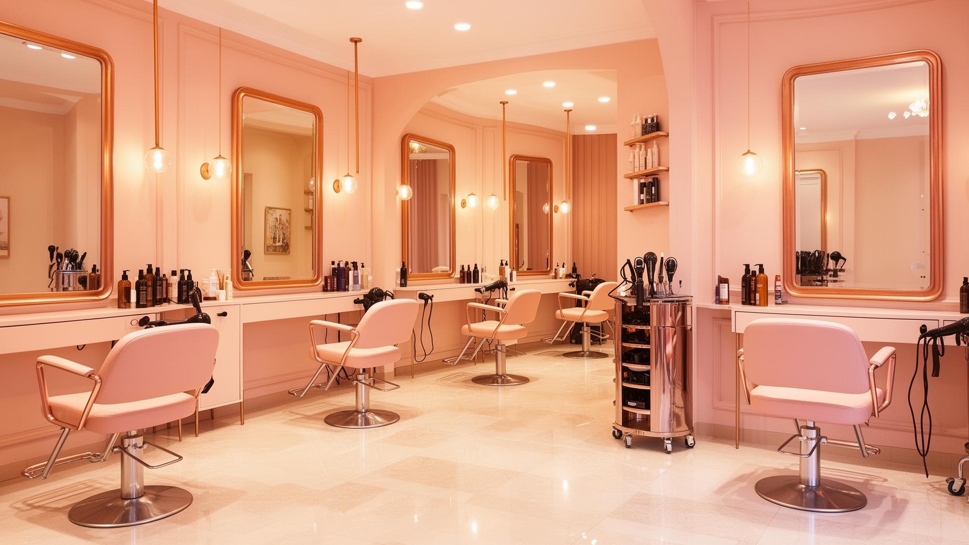 Vision Hair Salon interior